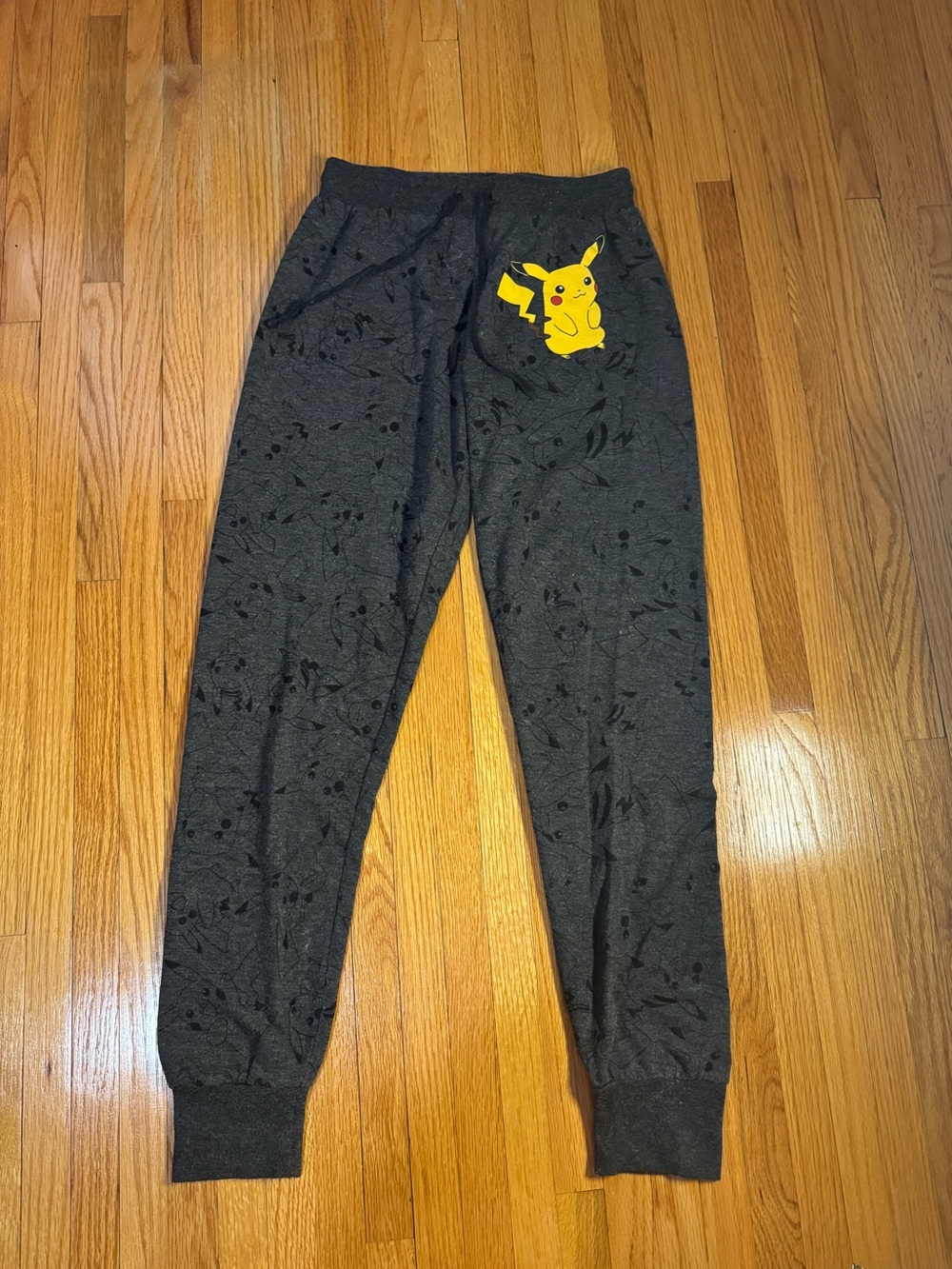 Pokémon Pikachu Dark Gray Joggers Juniors Small